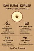 BlackSea Organics  Doğal Atıştırmalık  Dağ Elması Kurusu, Katkısız & Şeker İlavesiz 2025 Yeni Mahsül (100 g) thumbnail 4