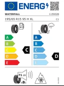WATERFALL 195/65R15 95H XL SNOW HILL 3 2025 KIŞ LASTİĞİ thumbnail 2
