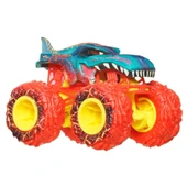 Hot Wheels Monster Trucks 1:64 Arabalar SHARKS vs DINOS MEGA WREX FYJ44-JCD87 thumbnail 3