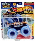 Hot Wheels Monster Trucks 1:64 Arabalar SHARKS vs DINOS HW TIGER SHARK FYJ44-JCD90 - 1