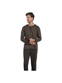 Pijadore Erkek %100 Pamuk Süprem Mevsimlik Uzun Kollu Pijama Takımı 1949 thumbnail 1