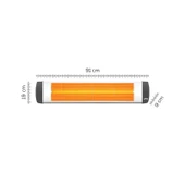 Ufo City 2300W Duvar Tipi Isıtıcı - Termostatlı - 3