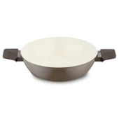 Jumbo Swiss Crystal Brown 7 Parça İndüksiyon Tabanlı Tencere Seti thumbnail 7