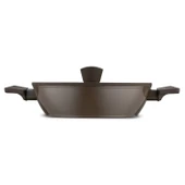 Jumbo Swiss Crystal Brown 7 Parça İndüksiyon Tabanlı Tencere Seti thumbnail 11