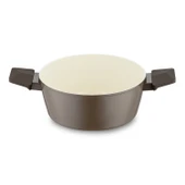 Jumbo Swiss Crystal Brown 7 Parça İndüksiyon Tabanlı Tencere Seti thumbnail 3