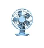 Xiaomi Vh Fan Masaüstü Taşınabilir Şarjlı Fan Vantilatör Mavi - 1
