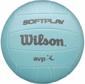 Wilson AVP Soft Play VB Blue OF Plaj Voleybol Topu WV4007202XBOF thumbnail 1