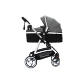 Yoyko City Gri Silver Travel Sistem Bebek Arabası thumbnail 3