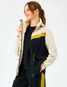 Skechers W Adjustable Waisted Full Zip Micro Jacket S2520208 Kadın Yağmurluk İnce Mont Kadın Mont thumbnail 4