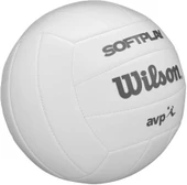 Wilson AVP Soft Play VB White OF Plaj Voleybol Topu WV4007201XBOF thumbnail 3