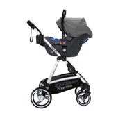 Yoyko City Gri Silver Travel Sistem Bebek Arabası thumbnail 6