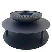 FUJI SHORT Odunluklu Ateş Çukuru, Bahçe Şöminesi & Bahçe Masası - 9