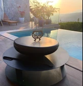 FUJI SHORT Odunluklu Ateş Çukuru, Bahçe Şöminesi & Bahçe Masası - 7