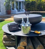 FUJI SHORT Odunluklu Ateş Çukuru, Bahçe Şöminesi & Bahçe Masası - 5