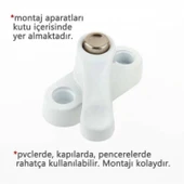 Pvc Kapı Pencere Emniyet Kilidi - ÇELİK - 6 Adet - 6
