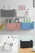 TİNEKE  Beyaz Wifi Kutusu Duvar Asılabilir Sigorta Ve Modem Saklama Kutusu 25x15x6 Cm - 1