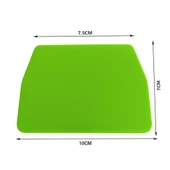 Kare Ragle PPF/TPH Cam Filmi Çekme Uygulama Aparatı Teflonlu 10x7cm Yeşil - 2