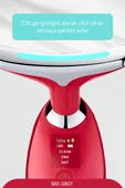 Sinbo SBI-5901 Yüz ve Boyun Bölgesi Sıkılaştırıcı - Kırmızı - 9