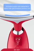 Sinbo SBI-5901 Yüz ve Boyun Bölgesi Sıkılaştırıcı - Kırmızı - 10