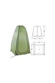 Kamp Plaj Duş Wc Otomatik Giyinme Çadırı 120X120×190 Portatif Çadır Giyinme Çadırı thumbnail 2
