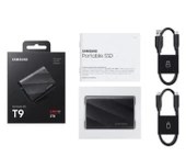 Samsung T9 2TB Usb 3.2 Gen 2x2 Type-C Siyah thumbnail 3