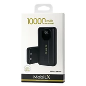 Mobilx 10000 mAh 22.5W Hızlı Şarj Powerbank (Siyah/Beyaz) - 1