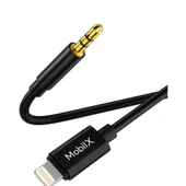 MobiLX M-X02 Lightning to 3.5mm AUX Ses Kablosu – iPhone Uyumlu, Stereo Ses Destekli, Altın Uçlu - 4