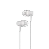 MobiLX ME-03 Beyaz Kablolu Kulak İçi Kulaklık – Aux Girişli, Extra Bass, Tüm Telefon ve Cihazlarla Uyumlu - 4