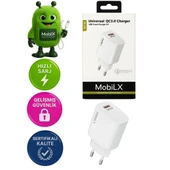 MobiLX QC 3.0 Universal Şarj Başlığı – USB Travel Charger EU | Model: M-05 - 1