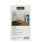 MobiLX 38W Hızlı Şarj Başlığı – PD20W + QC18W Çift Çıkışlı - 5