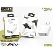 MobiLX 67W Turbo Max Hızlı Şarj Aleti + Type-C USB Kablo - 5