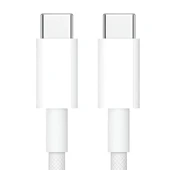 MobiLX 60W Type-C to Type-C Örgülü Şarj ve Data Kablosu (1m) – iPhone & Android Uyumlu - 4