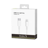 MobiLX PD 20W Type-C to Lightning iPhone Hızlı Şarj ve Data Kablosu (1m) - 2