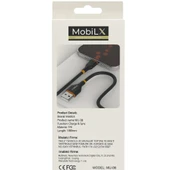 MobiLX 60W Silikon Type-C to Type-C Hızlı Şarj Kablosu - 3
