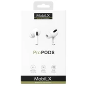 MobiLX ProPODS Kablosuz Bluetooth Kulaklık – Pro Model, Stereo Bass, HD Mikrofon, ENC Gürültü Önleme, Şarj Kutusu ve Kılıf Hediyeli - 2