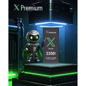 Xpremium iPhone 8 Plus Batarya Pil Süper Yüksek Kapasiteli Güçlendirilmiş 3350 mAh - 3