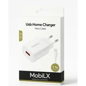 MobiLX M-04 2xUSB 2.4A Çift Çıkışlı Şarj Adaptörü | Samsung, Xiaomi, Oppo Uyumlu - 2