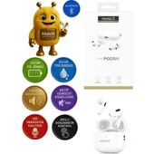 MobiLX PRO 2 Kablosuz Bluetooth Kulaklık – AirPods Pro 2 Görünümlü, Premium Stereo Ses, HD Mikrofon, HiFi, ANC, Kılıf Hediyeli - 1