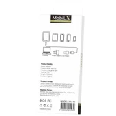 MobiLX MU-03 3.4A Bakır Uç Silikon USB to Type-C Şarj ve Data Kablosu (1m) - 3
