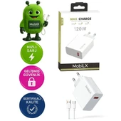 MobiLX 67W Turbo Max Hızlı Şarj Aleti + Type-C USB Kablo - 1
