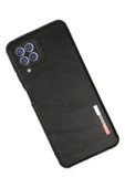 TNR Samsung Galaxy A22 Kılıf Loop Deri Silikon - Siyah - 3