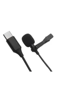 TNR Type-C 2 Metre Double Mikrofon - Siyah - 1