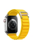TNR Apple Watch 38mm Mountain Kordon - Sarı - 1