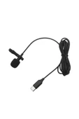 TNR Type-C 2 Metre Double Mikrofon - Siyah - 3