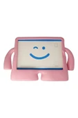 TNR iPad Mini 5 Kılıf Karakter Tablet Silikon - Açık Pembe - 1