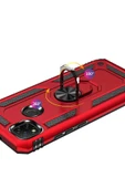 TNR Xiaomi Redmi 9C Kılıf Sofya Yüzüklü Silikon Kapak - Rose - 5