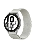 TNR Samsung Galaxy Watch 4 Metal Mıknatıslı Kordon - Gümüş - 1