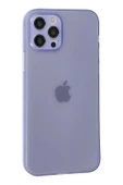 TNR iPhone 12 Pro Max Kılıf Puma Silikon - Mor - 3