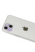 TNR iPhone 13 Rainbow Kamera Lens Koruma Cam - Mor - 1