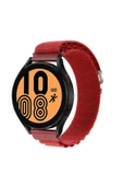 TNR Watch 20mm KR410 Kumaş Kordon - Kırmızı - 1